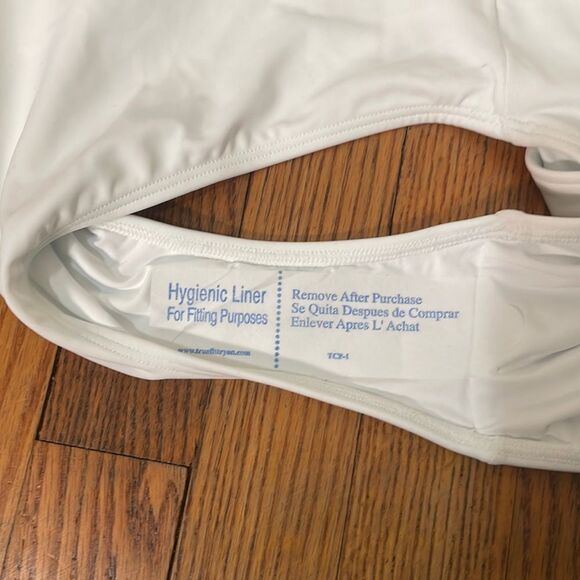 Andie Swim The Mykonos One Piece LT Swimsuit White size XXL Tall NWT flaw - Picture 6 of 11